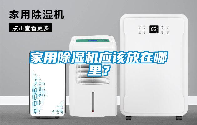 家用除濕機應該放在哪里?