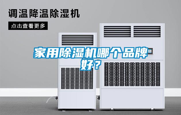 家用除濕機哪個品牌好？