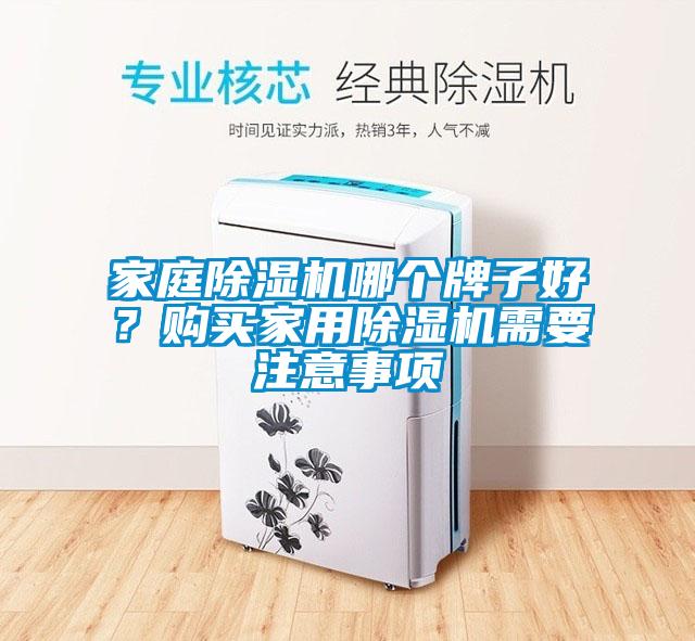 家庭除濕機(jī)哪個(gè)牌子好?購(gòu)買家用除濕機(jī)需要注意事項(xiàng)