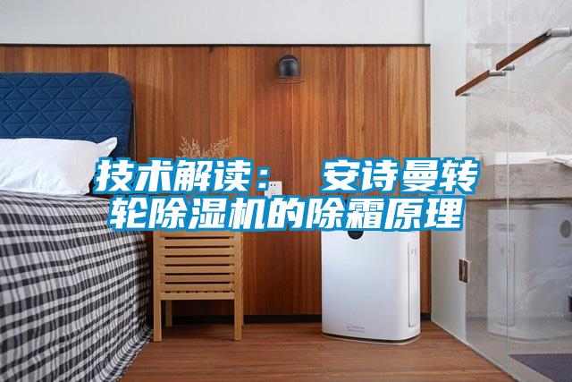 技術解讀: 安詩曼轉輪除濕機的除霜原理