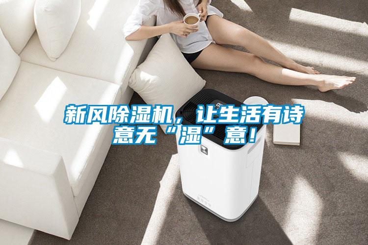 新風(fēng)除濕機(jī),讓生活有詩(shī)意無(wú)“濕”意!