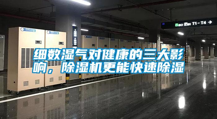 細數(shù)濕氣對健康的三大影響，除濕機更能快速除濕