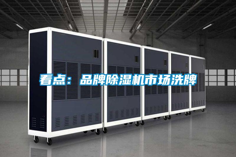 看點(diǎn):品牌除濕機(jī)市場洗牌