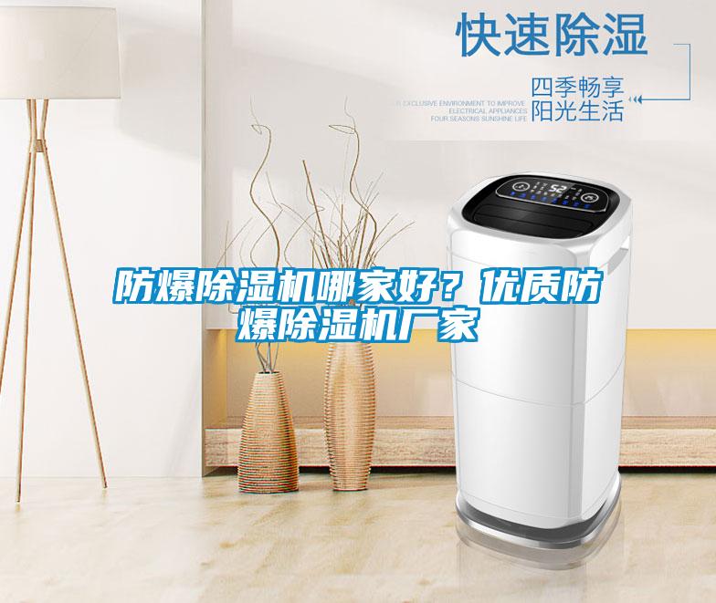 防爆除濕機哪家好？優(yōu)質防爆除濕機廠家
