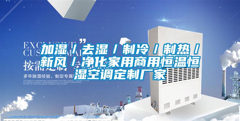 加濕/去濕/制冷/制熱/新風/凈化家用商用恒溫恒濕空調(diào)定制廠家