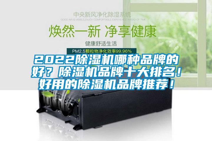 2022除濕機(jī)哪種品牌的好？除濕機(jī)品牌十大排名！好用的除濕機(jī)品牌推薦！