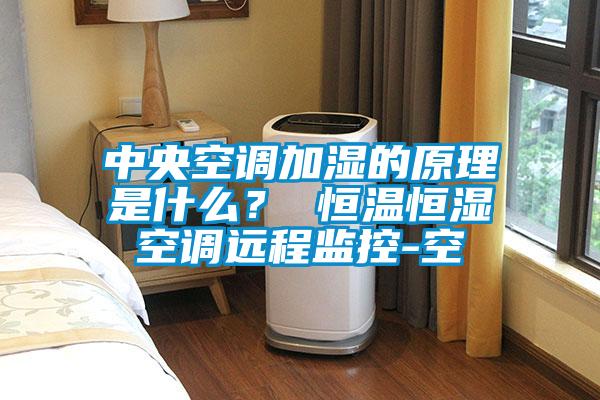 中央空調(diào)加濕的原理是什么? 恒溫恒濕空調(diào)遠程監(jiān)控-空
