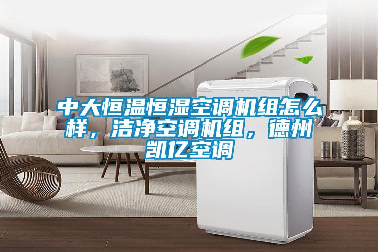 中大恒溫恒濕空調(diào)機組怎么樣,潔凈空調(diào)機組,德州凱億空調(diào)