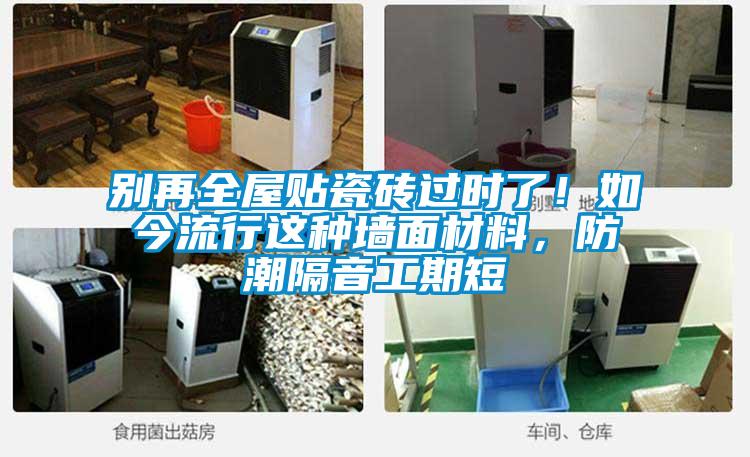 別再全屋貼瓷磚過時了!如今流行這種墻面材料,防潮隔音工期短