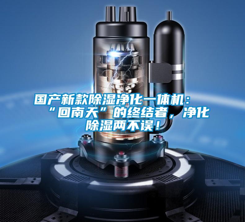 國產新款除濕凈化一體機：“回南天”的終結者，凈化除濕兩不誤！