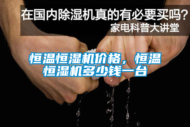 恒溫恒濕機價格,恒溫恒濕機多少錢一臺