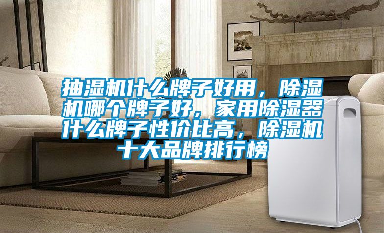 抽濕機什么牌子好用，除濕機哪個牌子好，家用除濕器什么牌子性價比高，除濕機十大品牌排行榜