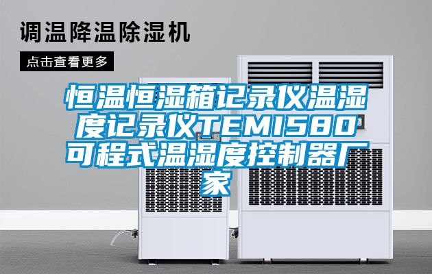恒溫恒濕箱記錄儀溫濕度記錄儀TEMI580可程式溫濕度控制器廠(chǎng)家