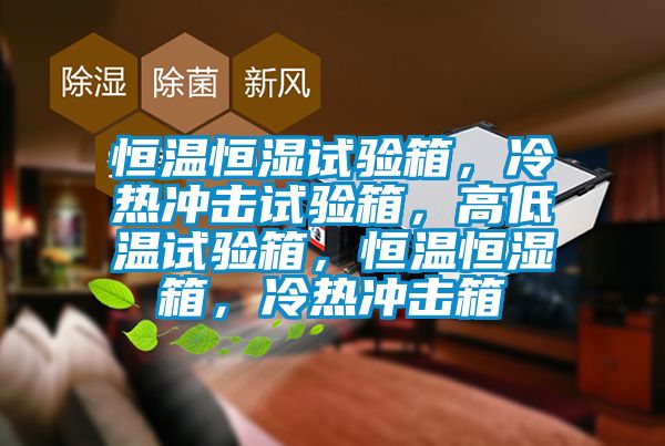 恒溫恒濕試驗箱,冷熱沖擊試驗箱,高低溫試驗箱,恒溫恒濕箱,冷熱沖擊箱