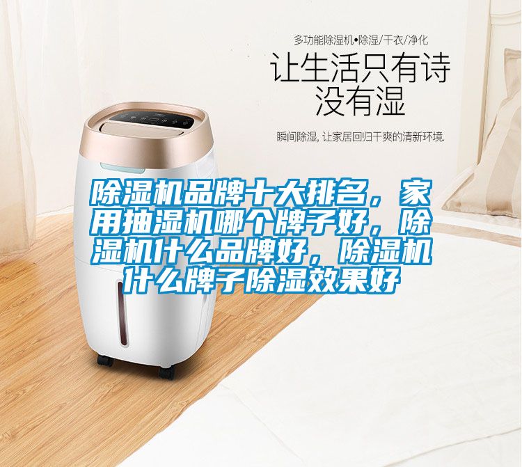 除濕機品牌十大排名，家用抽濕機哪個牌子好，除濕機什么品牌好，除濕機什么牌子除濕效果好