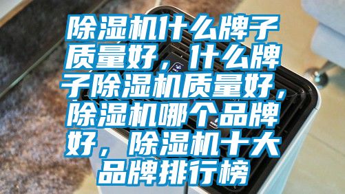 除濕機什么牌子質量好，什么牌子除濕機質量好，除濕機哪個品牌好，除濕機十大品牌排行榜