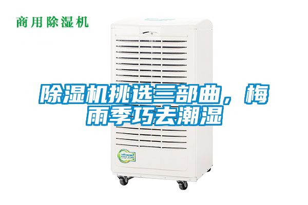 除濕機挑選三部曲，梅雨季巧去潮濕