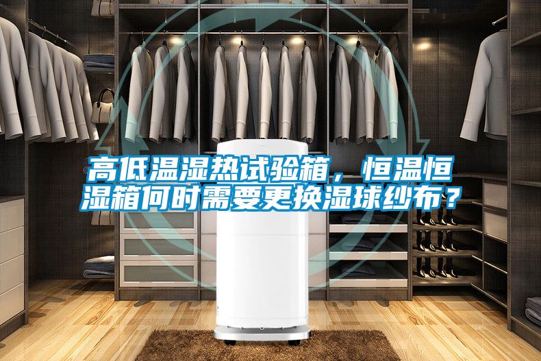 高低溫濕熱試驗箱，恒溫恒濕箱何時需要更換濕球紗布？